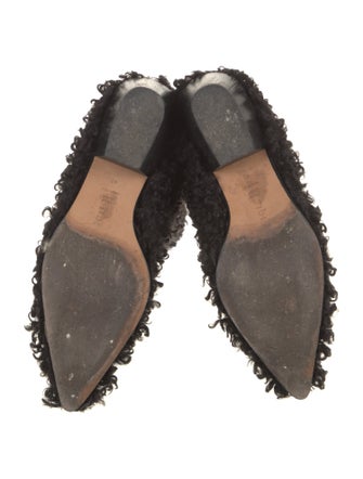 Tibi Faux Fur Lace-Up Boots