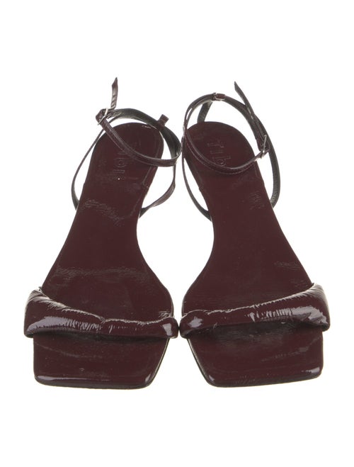 Tibi Patent Leather Sandals