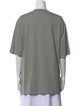 Tibi Cowl Neck Short Sleeve T-Shirt