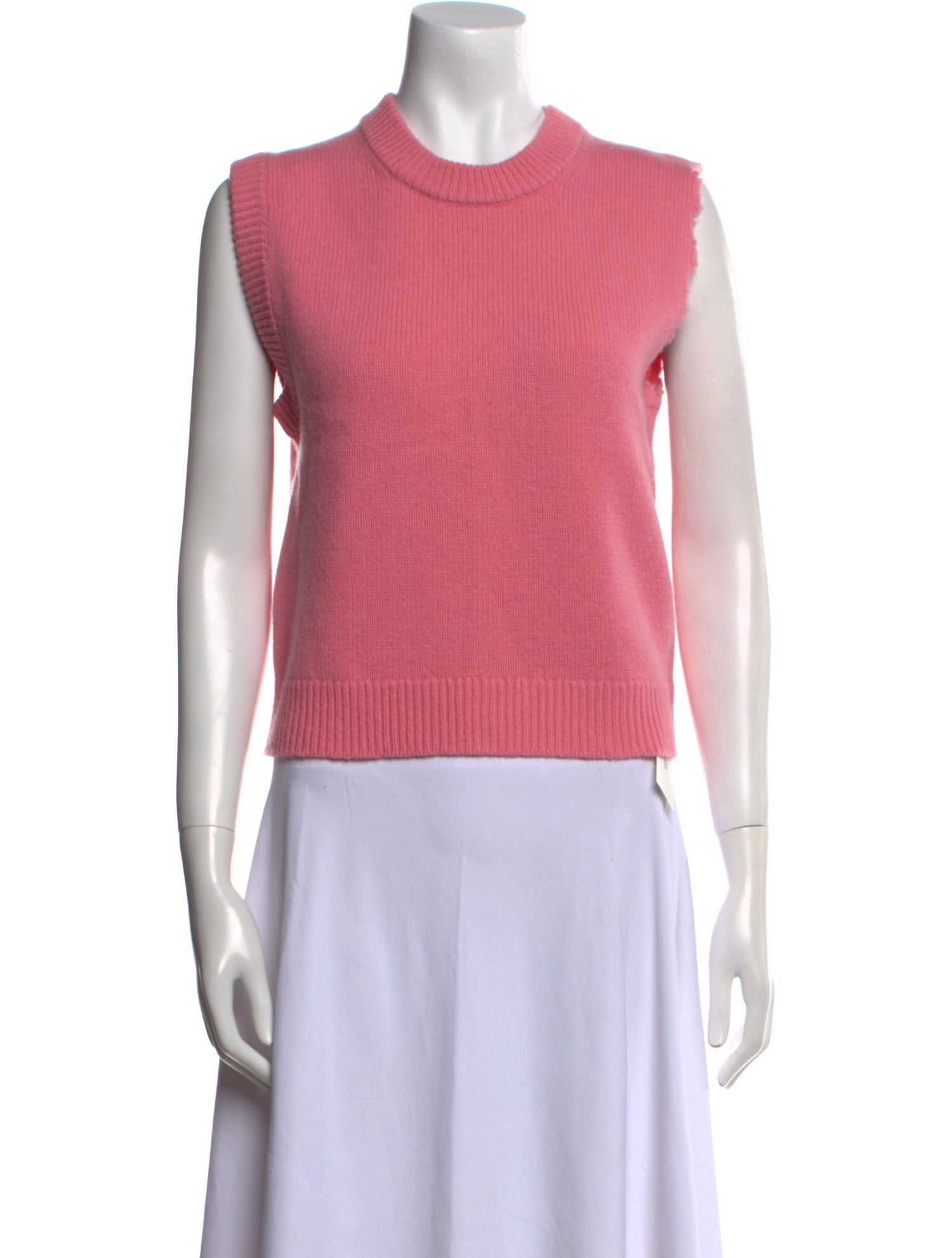 Tibi Lambswool Crew Neck Sweater