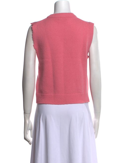 Tibi Lambswool Crew Neck Sweater