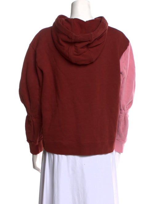 Tibi Crew Neck Long Sleeve Sweatshirt