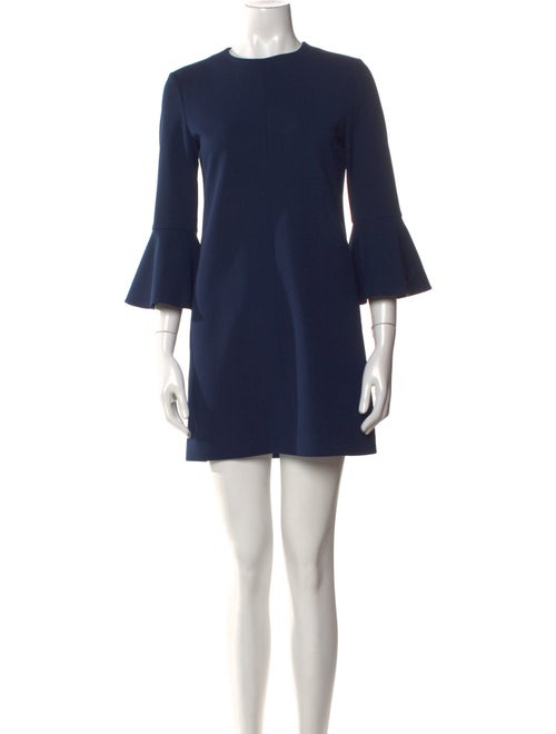 Tibi Crew Neck Mini Dress