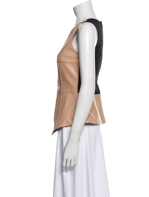 Tibi Scoop Neck Sleeveless Top
