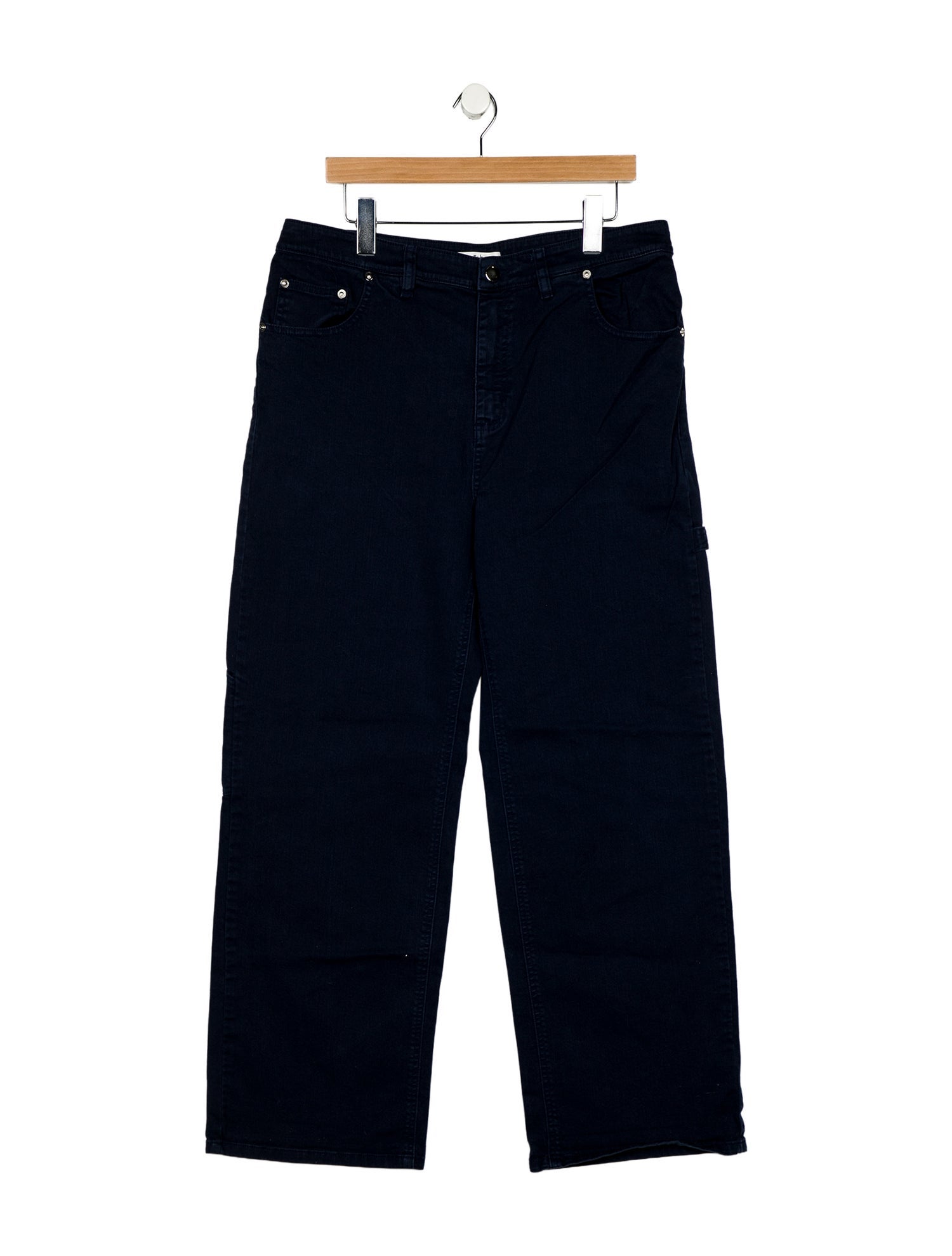 Tibi High-Rise Wide Leg Jeans