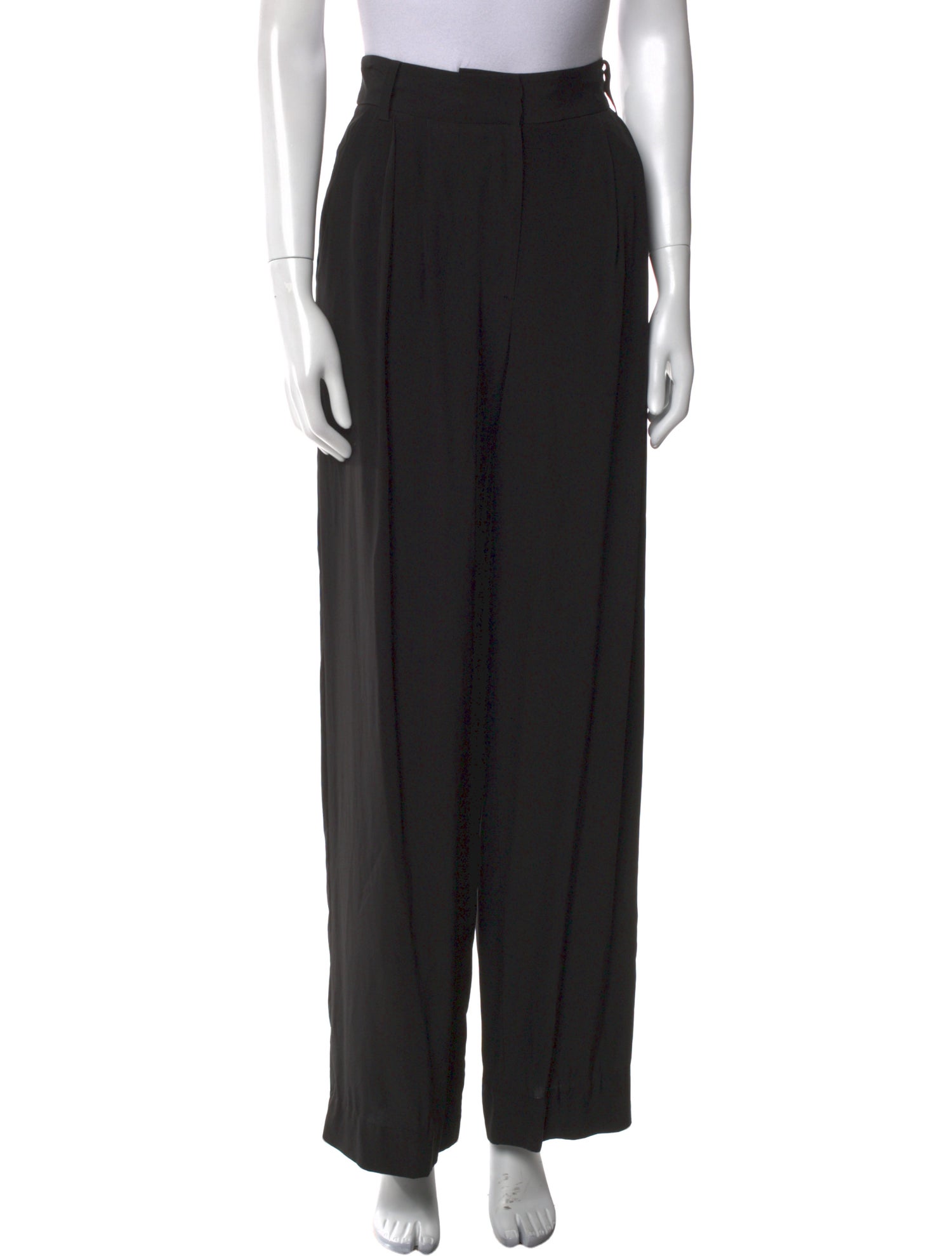 Tibi Silk Wide Leg Pants