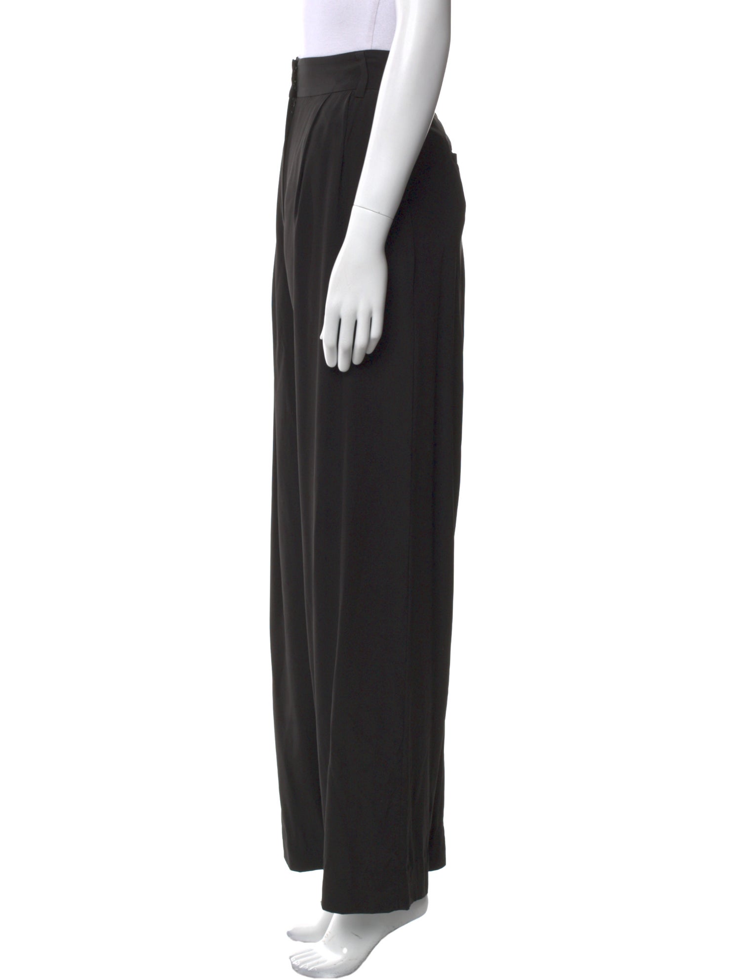 Tibi Silk Wide Leg Pants