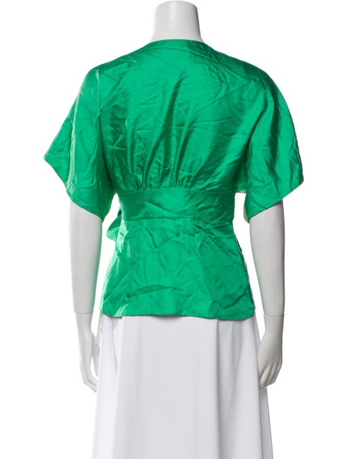 Tibi Silk Printed Blouse