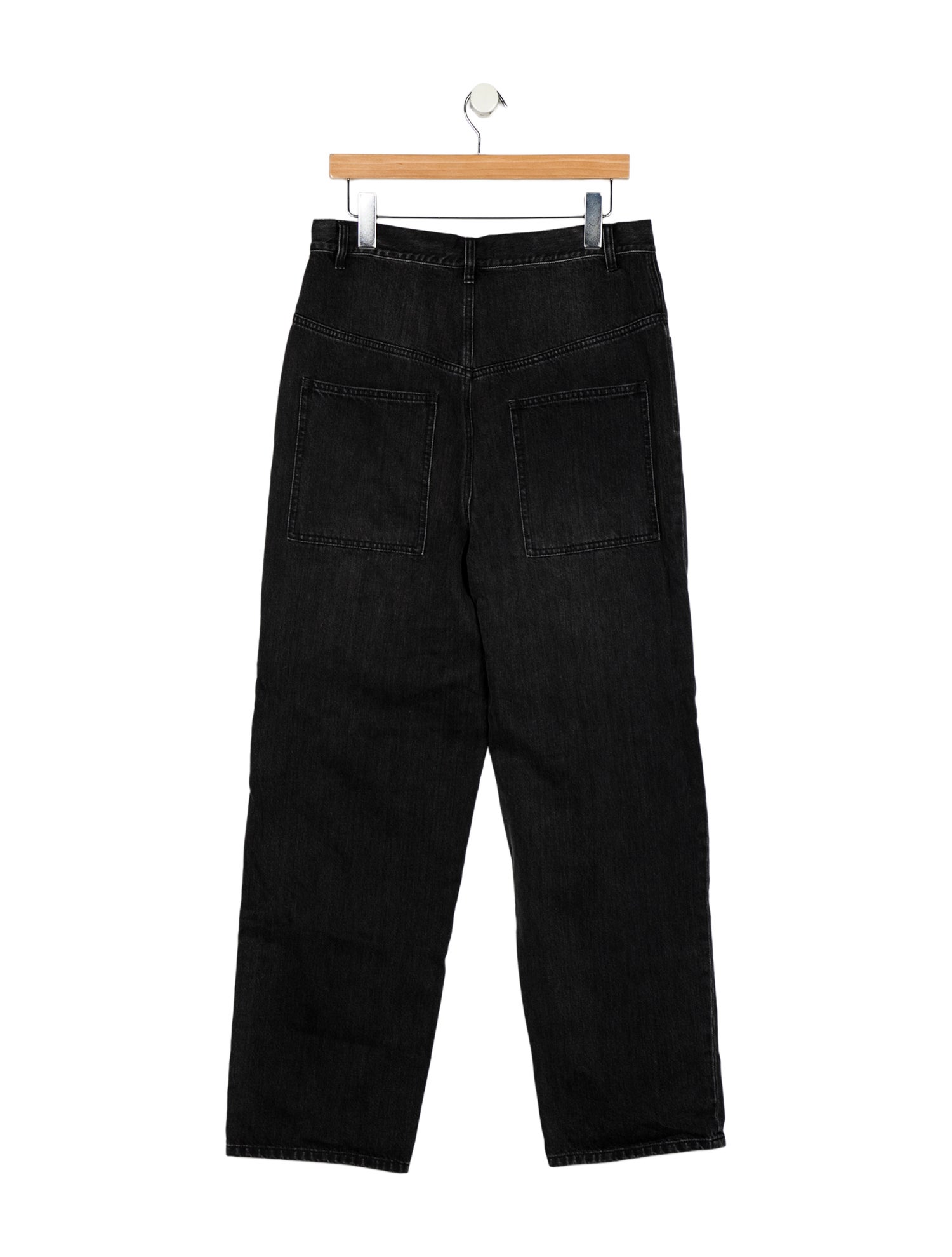 Tibi High-Rise Wide Leg Jeans