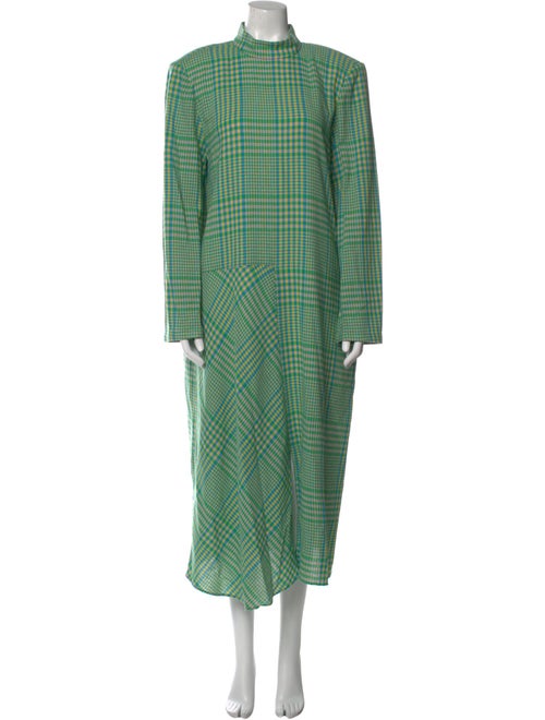 Tibi Wool Midi Length Dress