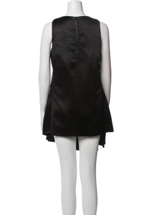 Tibi Scoop Neck Mini Dress