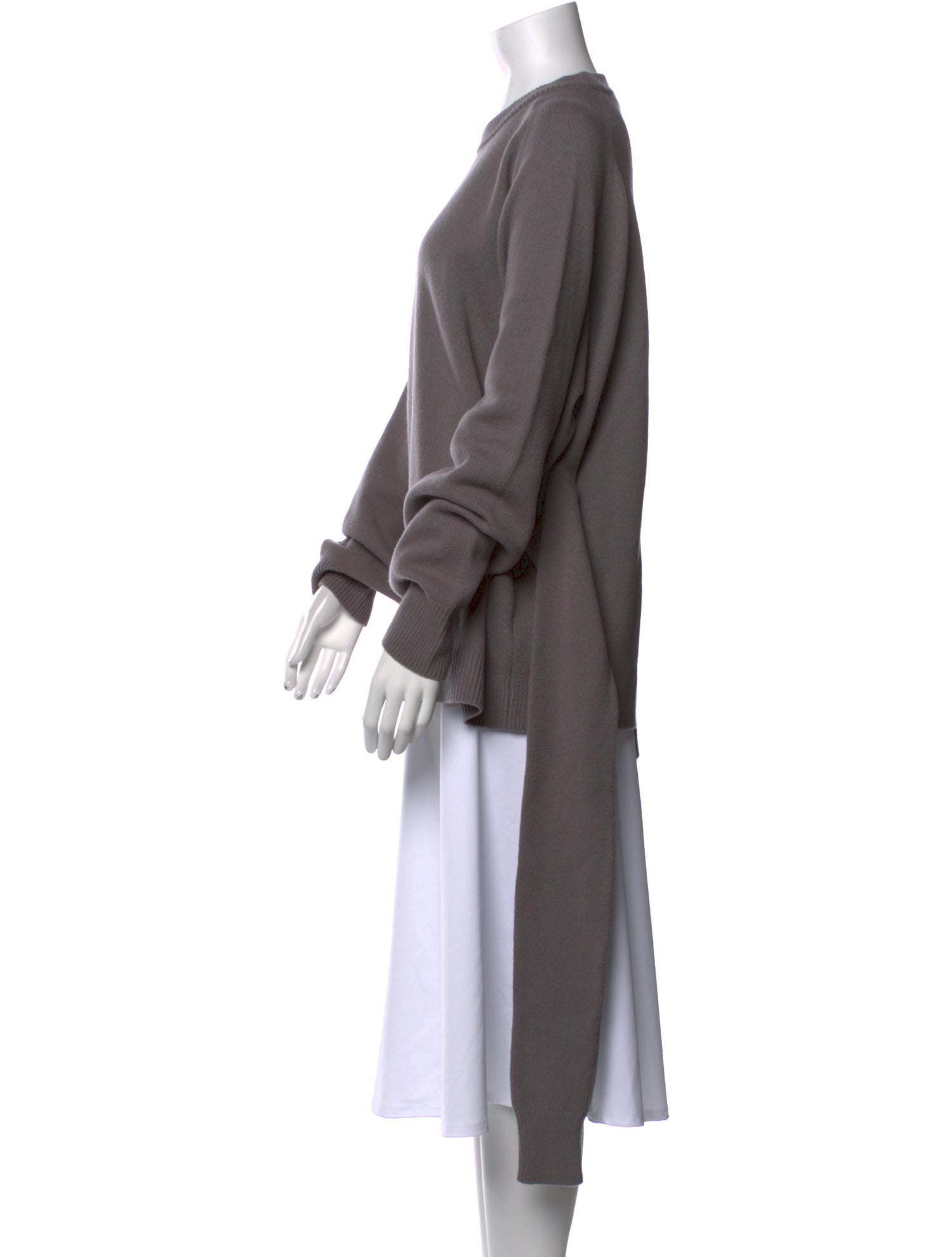 Tibi Wool Crew Neck Sweater