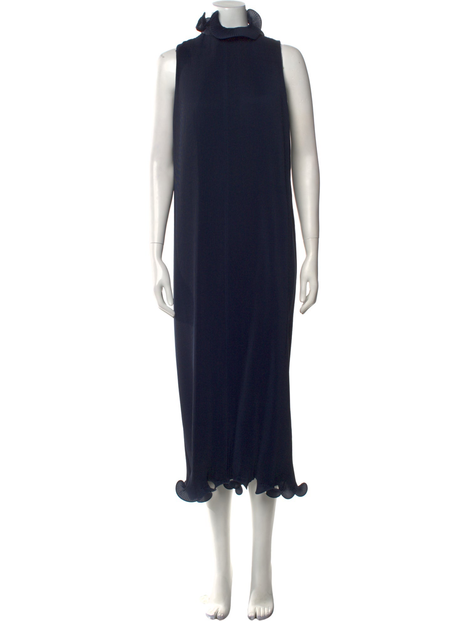 Tibi Turtleneck Long Dress