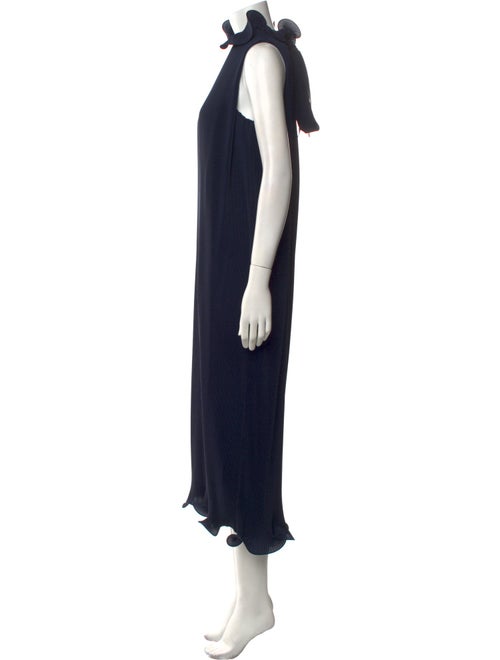 Tibi Turtleneck Long Dress