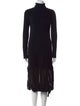 Tibi Merino Wool Long Dress