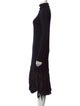 Tibi Merino Wool Long Dress