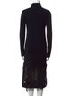 Tibi Merino Wool Long Dress