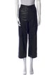 Tibi Lamb Leather Wide Leg Pants