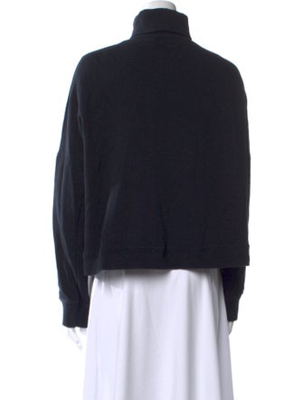 Tibi Turtleneck Long Sleeve Sweatshirt