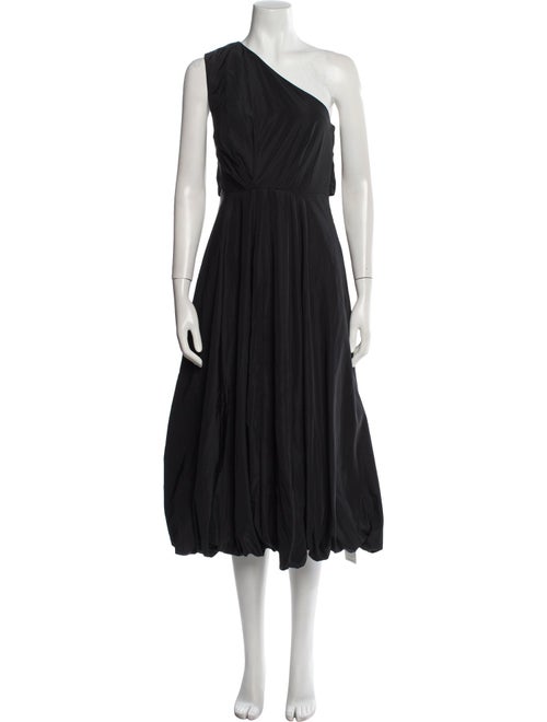 Tibi One-Shoulder Long Dress