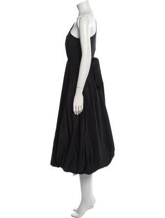 Tibi One-Shoulder Long Dress