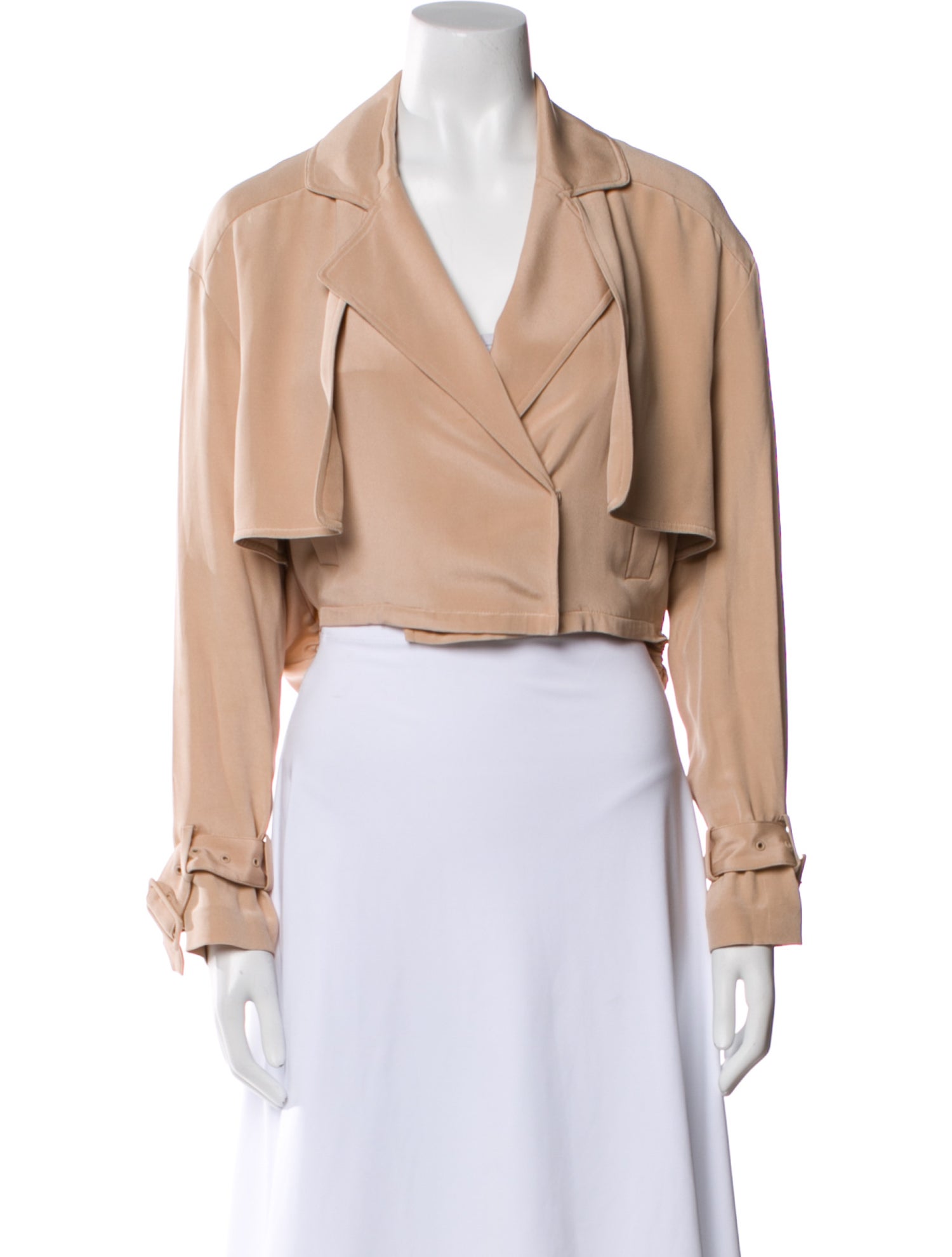 Tibi Silk Biker Jacket