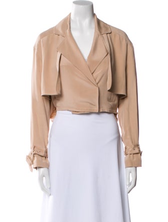 Tibi Silk Biker Jacket