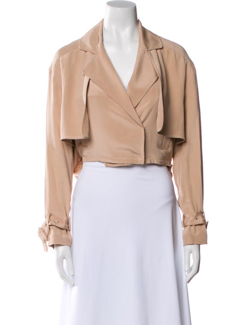 Tibi Silk Biker Jacket