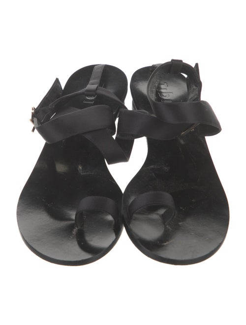 Tibi Satin Sandals
