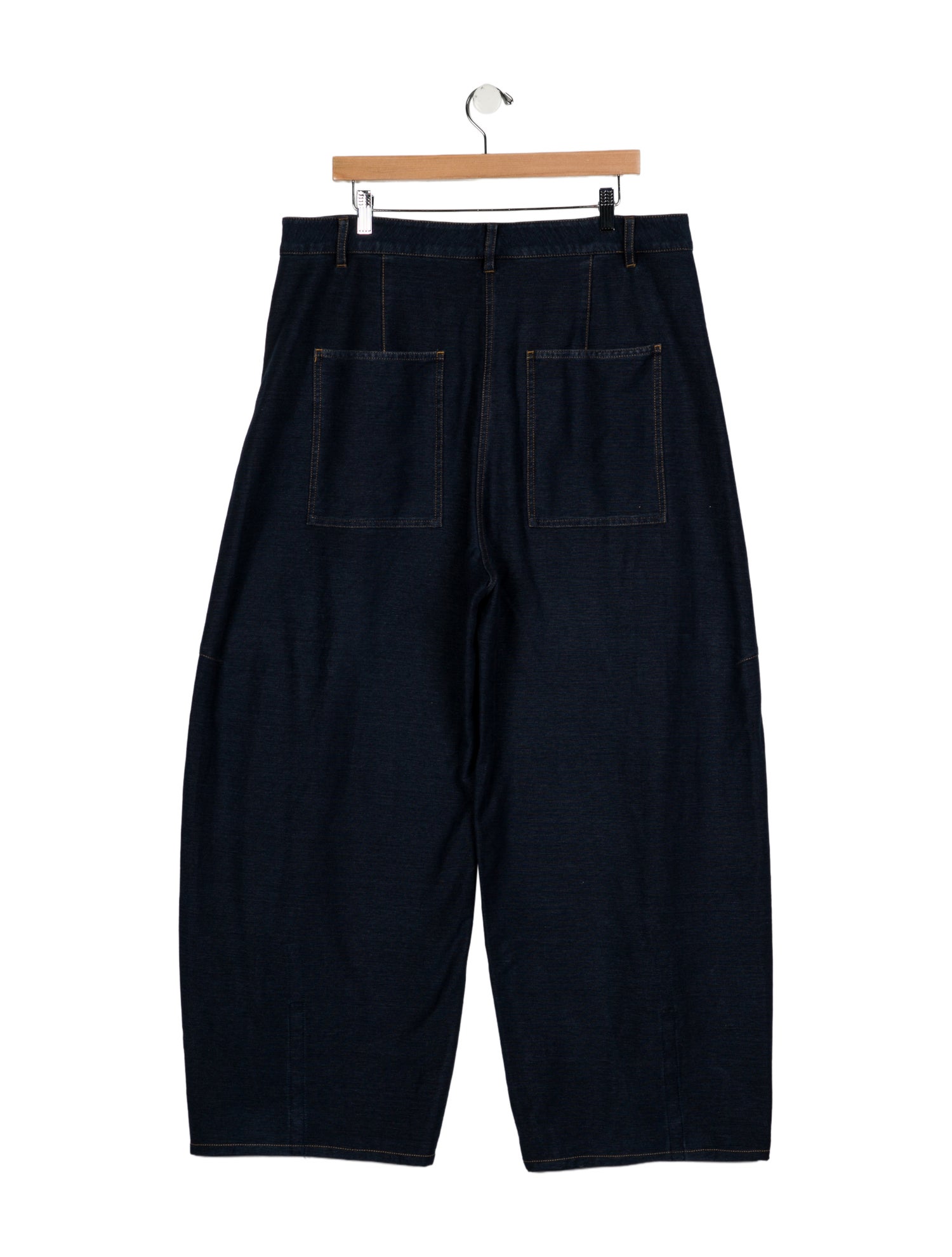 Tibi High-Rise Wide Leg Jeans