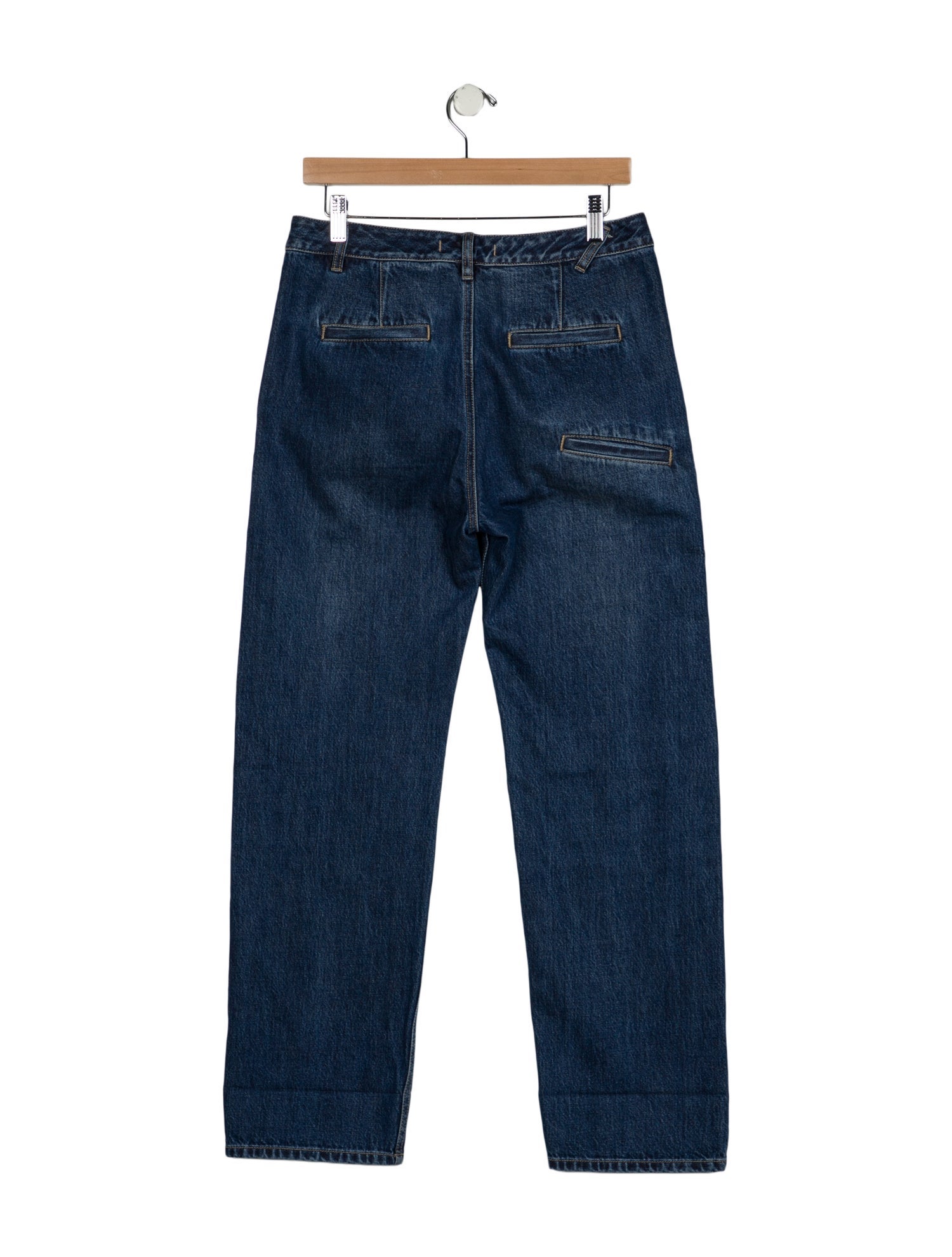 Tibi High-Rise Wide Leg Jeans