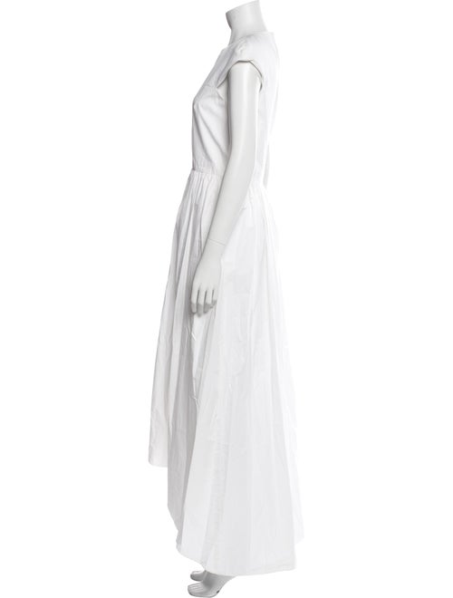 Tibi Off-The-Shoulder Long Dress