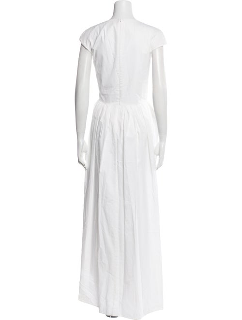 Tibi Off-The-Shoulder Long Dress