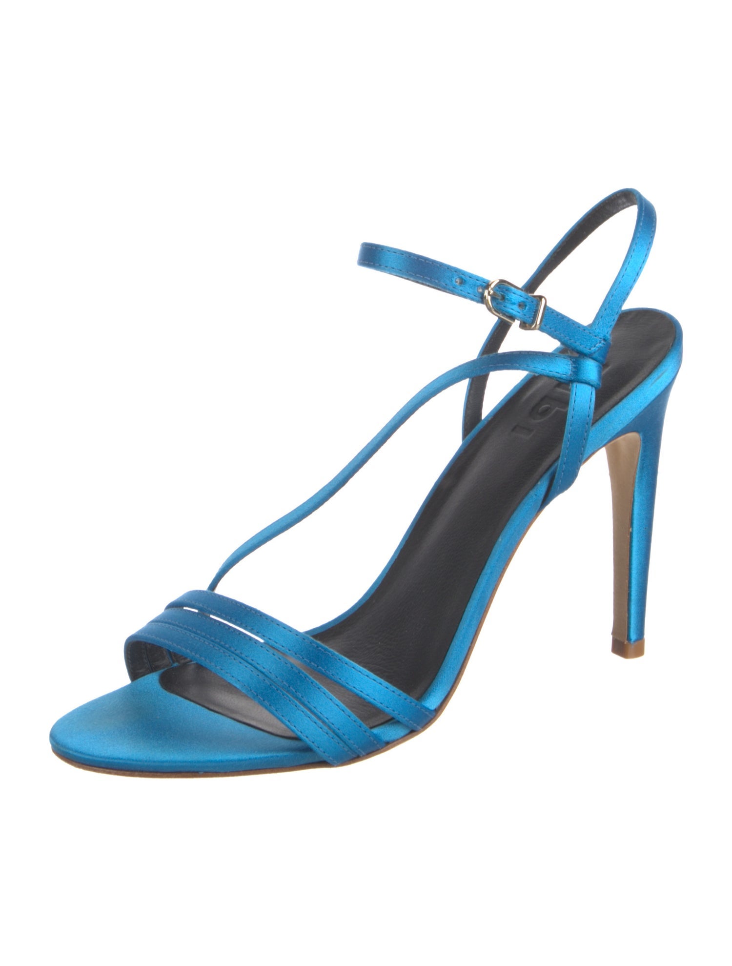 Tibi Satin Slingback Sandals