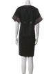 Tibi Wool Knee-Length Dress