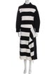 Tibi Merino Wool Striped Skirt Set