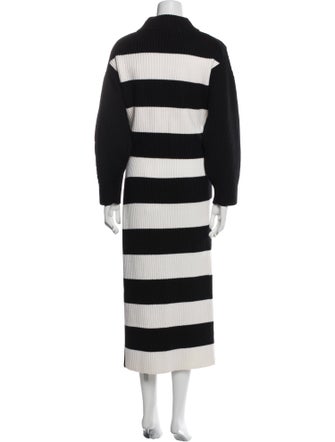 Tibi Merino Wool Striped Skirt Set