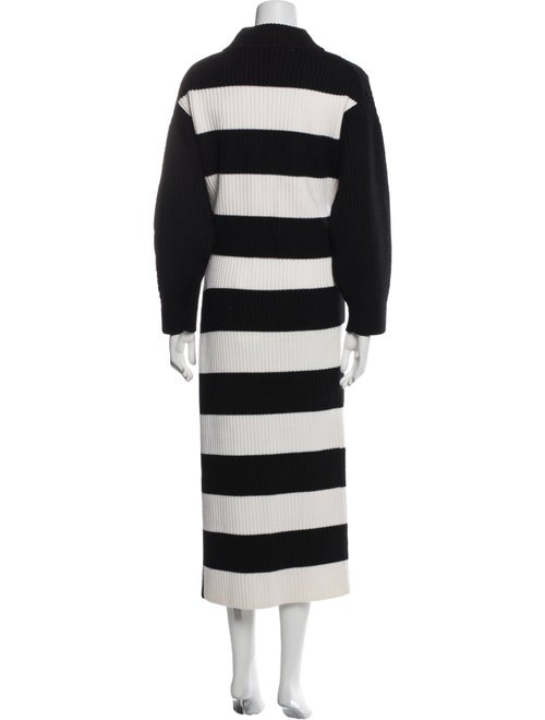 Tibi Merino Wool Striped Skirt Set