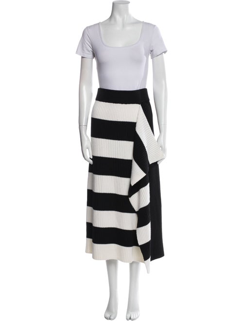 Tibi Merino Wool Striped Skirt Set