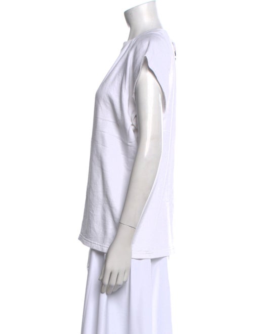 Tibi Crew Neck Short Sleeve T-Shirt