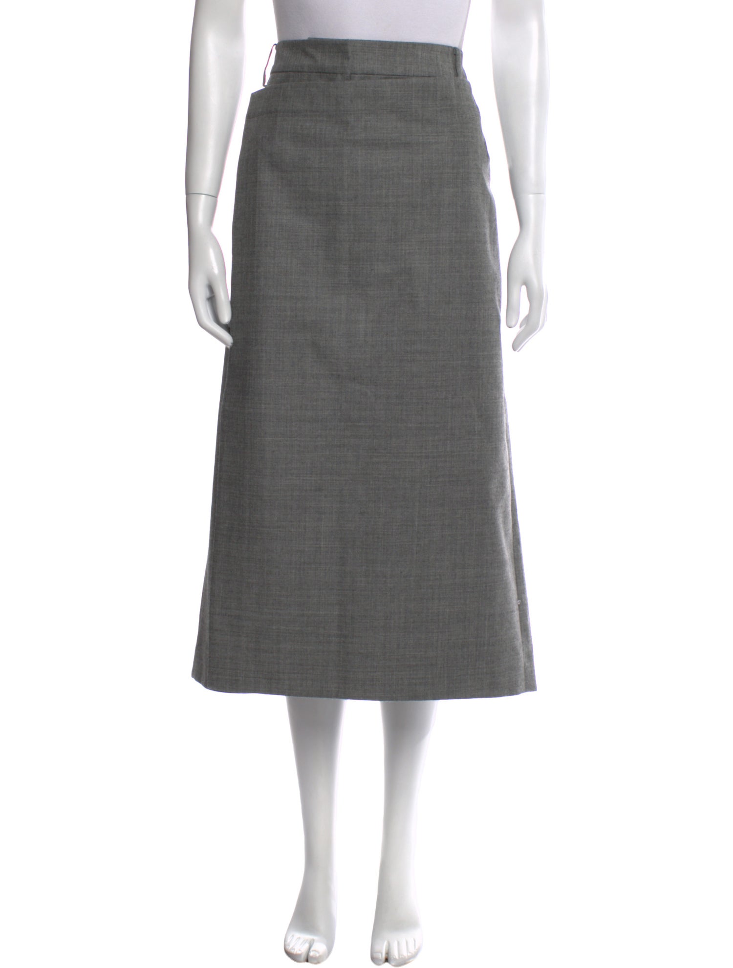 Tibi Wool Midi Length Skirt