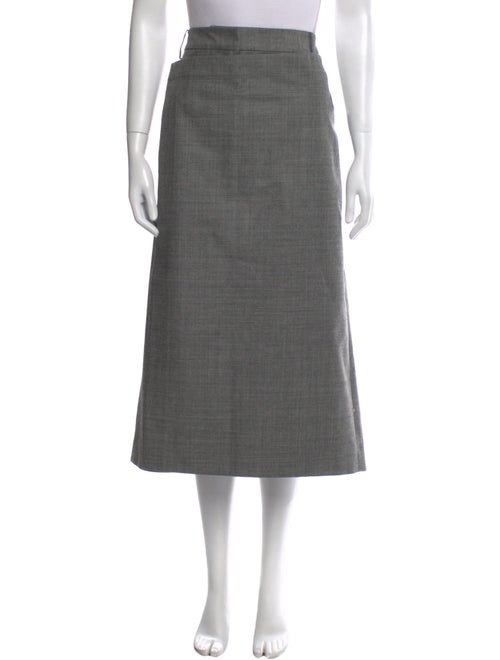 Tibi Wool Midi Length Skirt