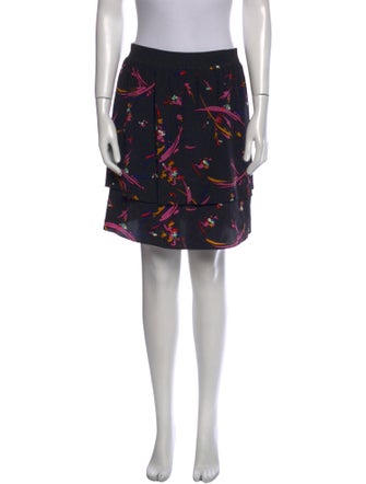 Tibi Silk Mini Skirt