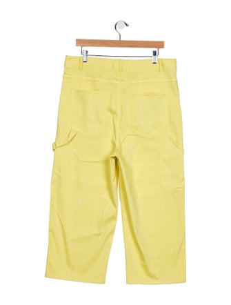 Tibi High-Rise Wide Leg Jeans