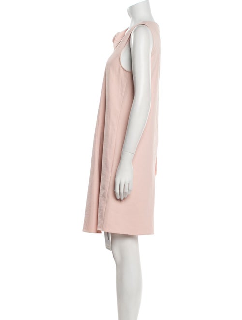 Tibi Cowl Neck Knee-Length Dress