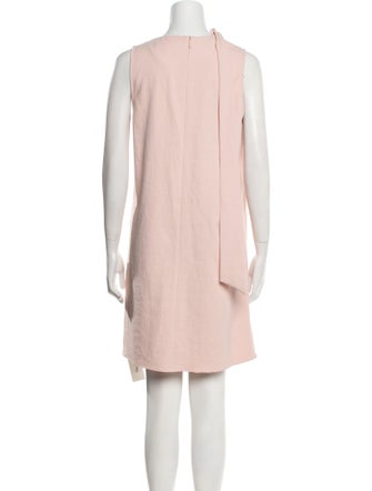 Tibi Cowl Neck Knee-Length Dress