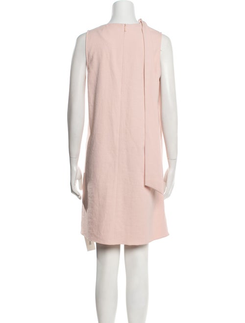 Tibi Cowl Neck Knee-Length Dress