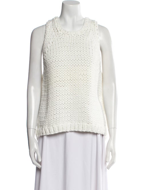 Tibi Scoop Neck Sweater