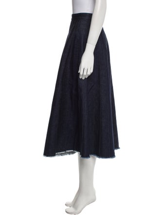 Tibi Midi Length Skirt