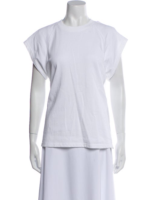 Tibi Crew Neck Short Sleeve T-Shirt